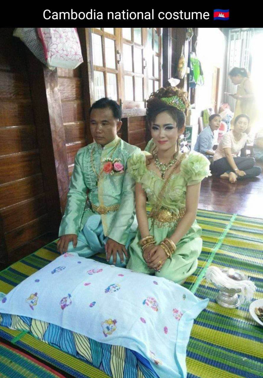 cambodia wedding dress